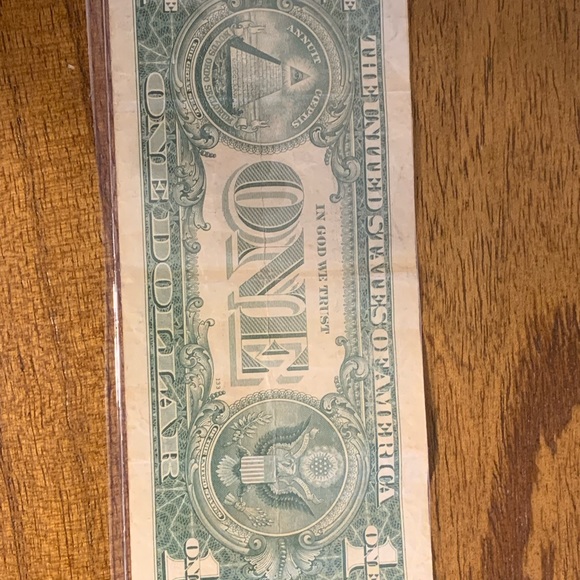 SILVER CERTIFICATE $1 Dollar Bill - Series 1957 - Picture 3 of 4